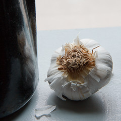 Préparation à base d'ail (Allium sativum)