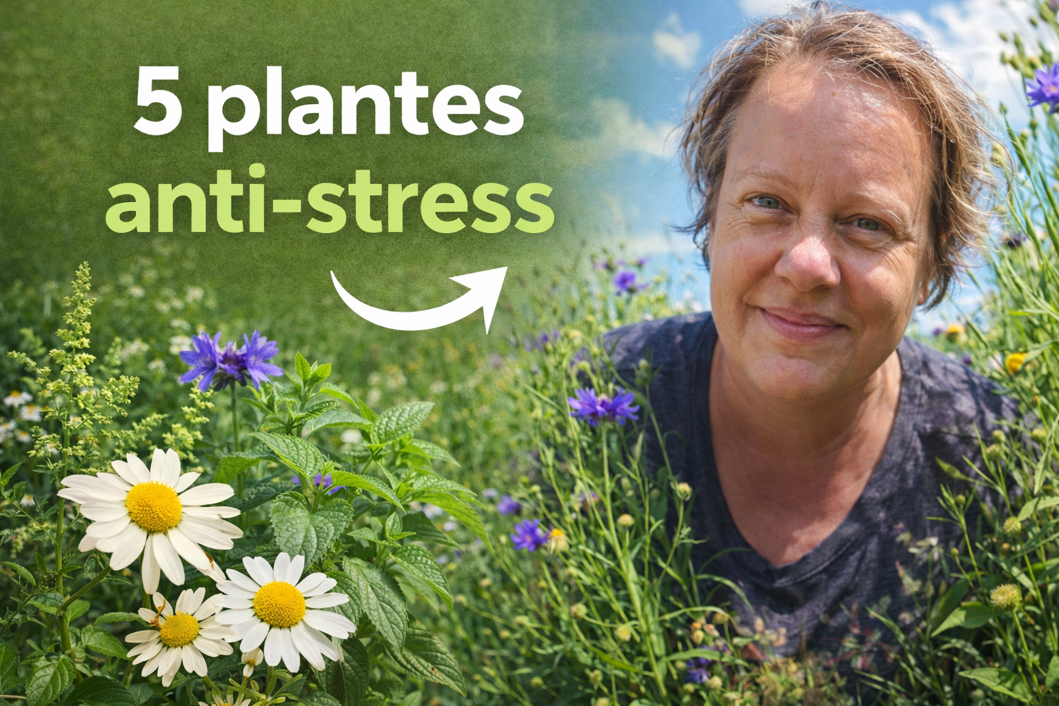 5 plantes médicinales pour anti-stress qui aident le système nerveux