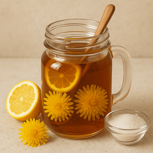 Confiture de fleurs de pissenlit