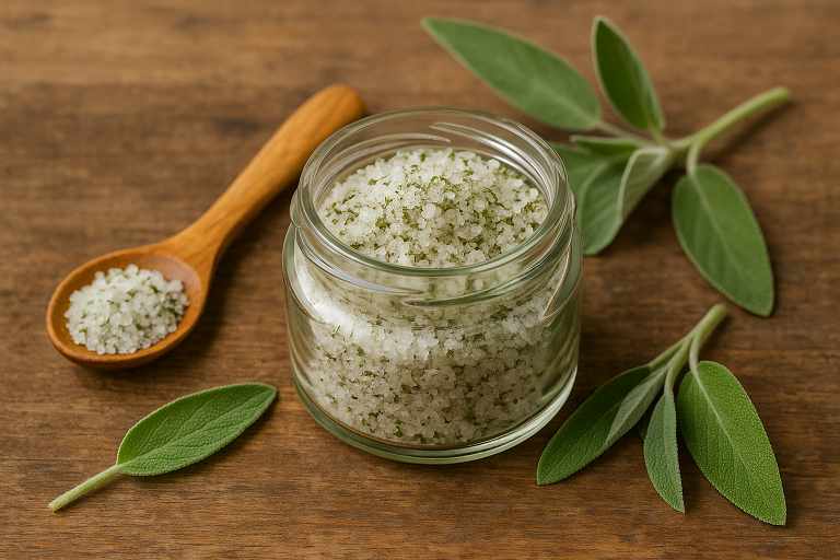Sel médicinal à la sauge officinale