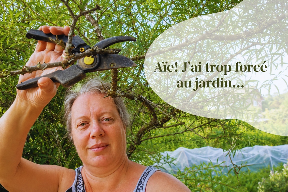 Quand le jardinage fait mal...quelles plantes utiliser pour les douleurs musculaires ?